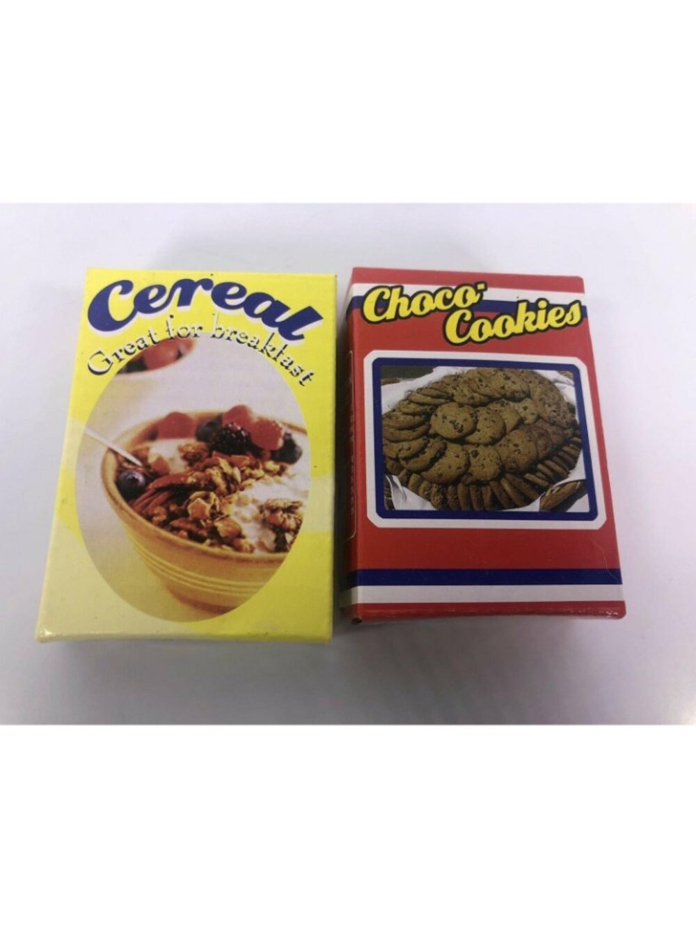 vtg lot of12 miniature play food grocery store display - Picture 5 of 6